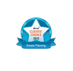 Avvo Clients' Choice 2012 Estate Planning